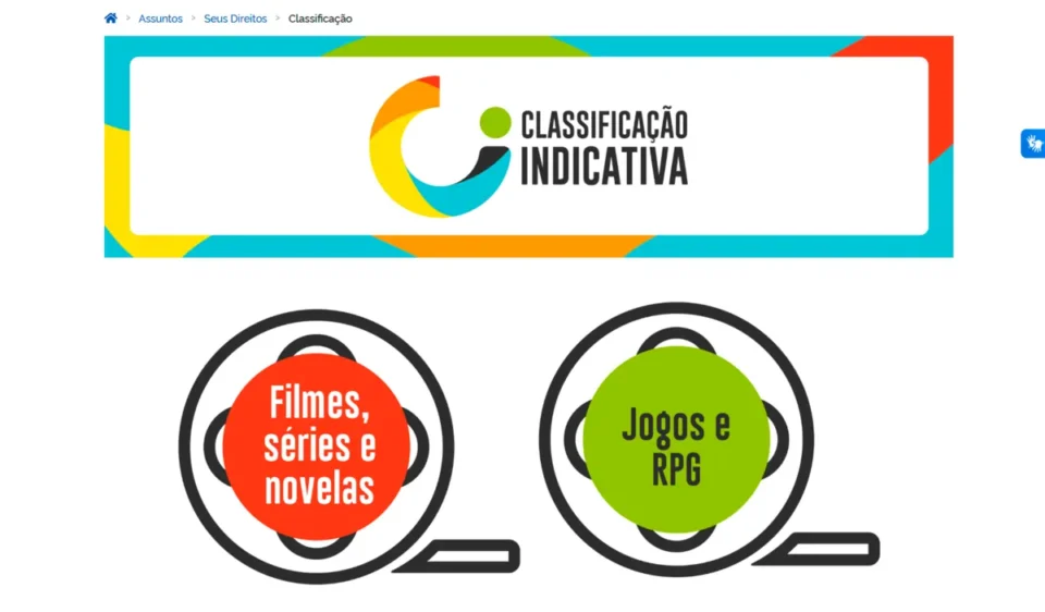 Portaria de classificação para RPG e jogos no Brasil